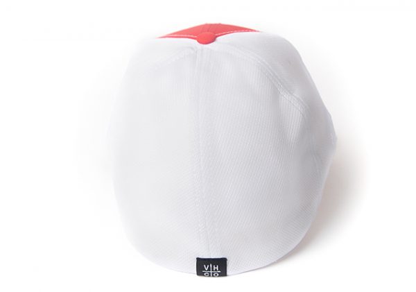 Red Front with White Back - Fitted - Image 2