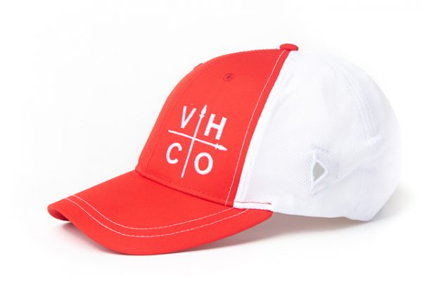Red Front with White Back - Fitted